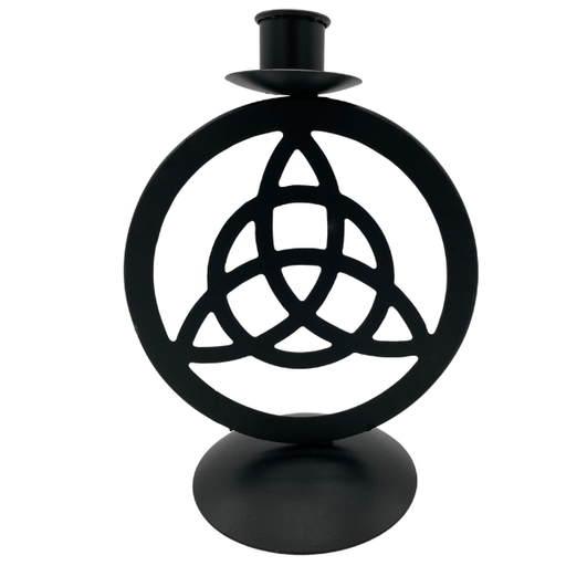 CLEARANCE Metal Triquetra Candle Holder - Dusty Rose Essentials