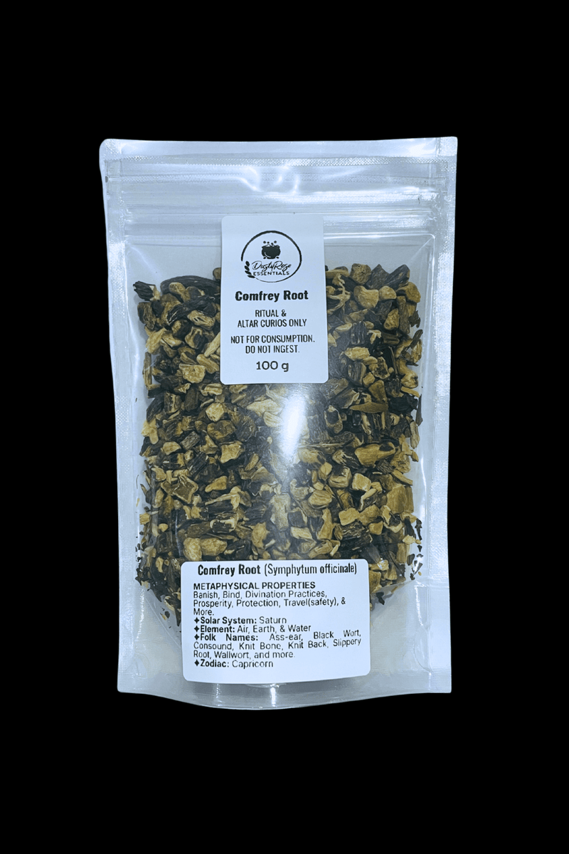 Comfrey Root 45 or 100 Grams - Dusty Rose Essentials