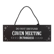 Coven Meeting in Progress Hanging Sign PRE-ORDER - Dusty Rose Essentials