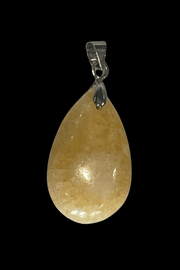 Crystal Teardrop Pendant - Dusty Rose Essentials