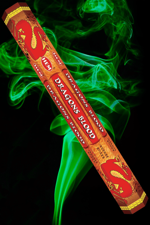 Dragon Blood Red Incense Sticks : HEM 20 Sticks - Dusty Rose Essentials