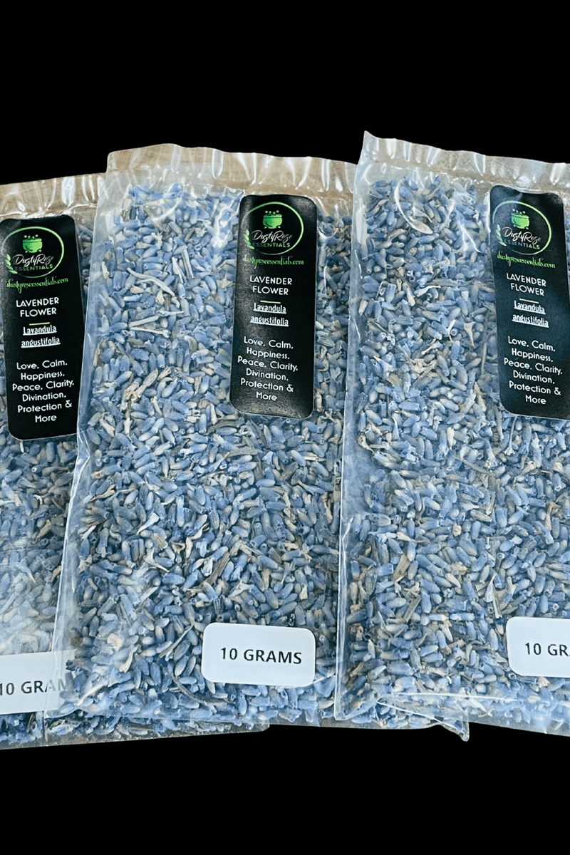 DRE Ritual Essentials Range: Lavender Flowers 10-grams - Dusty Rose Essentials