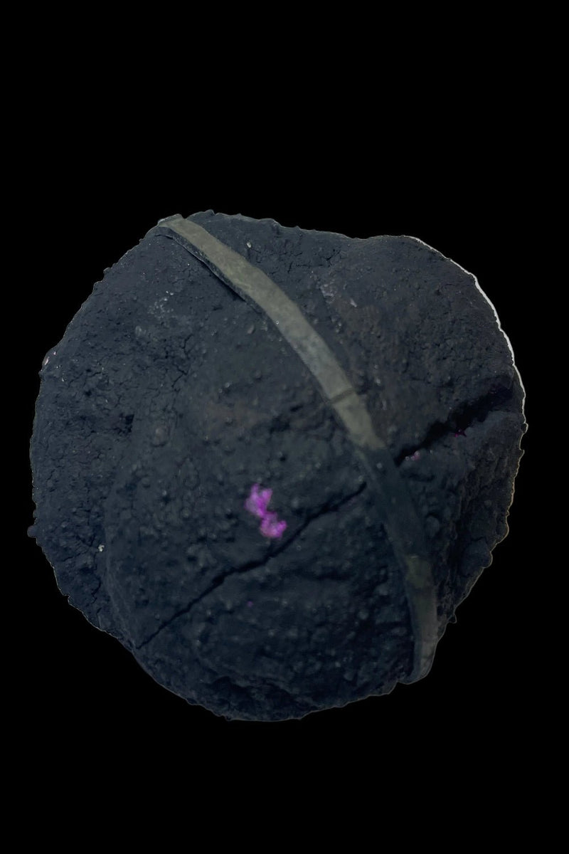 Dyed Hot Pink Cracked Geode Pair (b) - Dusty Rose Essentials