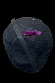 Dyed Hot Pink Cracked Geode Pair (c) - Dusty Rose Essentials