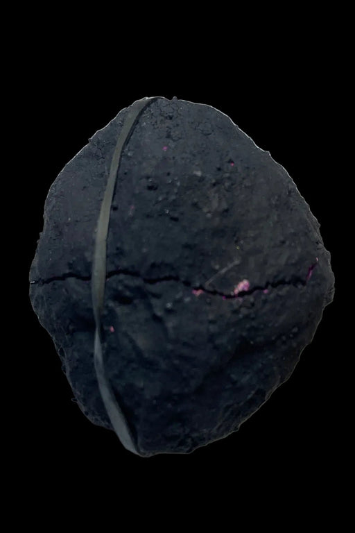 Dyed Hot Pink Cracked Geode Pair (d) - Dusty Rose Essentials