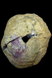 Dyed Pink with Gold Cracked Geode Pair (b) - Dusty Rose Essentials