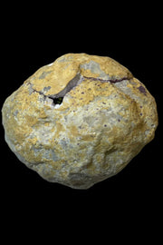 Dyed Pink with Gold Cracked Geode Pair (D) - Dusty Rose Essentials