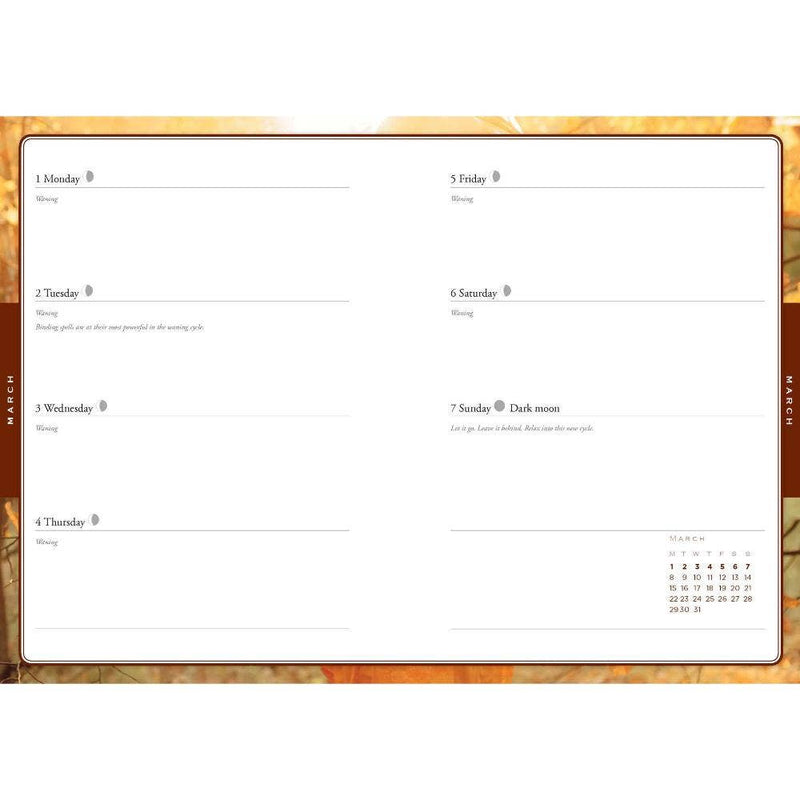 2027 Lunar and Seasonal Diary Southern Hemisphere PRE-ORDER
