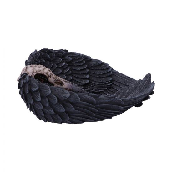 Edgar's Raven Trinket Holder 17 cm - Dusty Rose Essentials