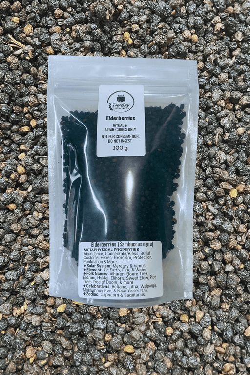 Elderberries 100 Grams - Dusty Rose Essentials