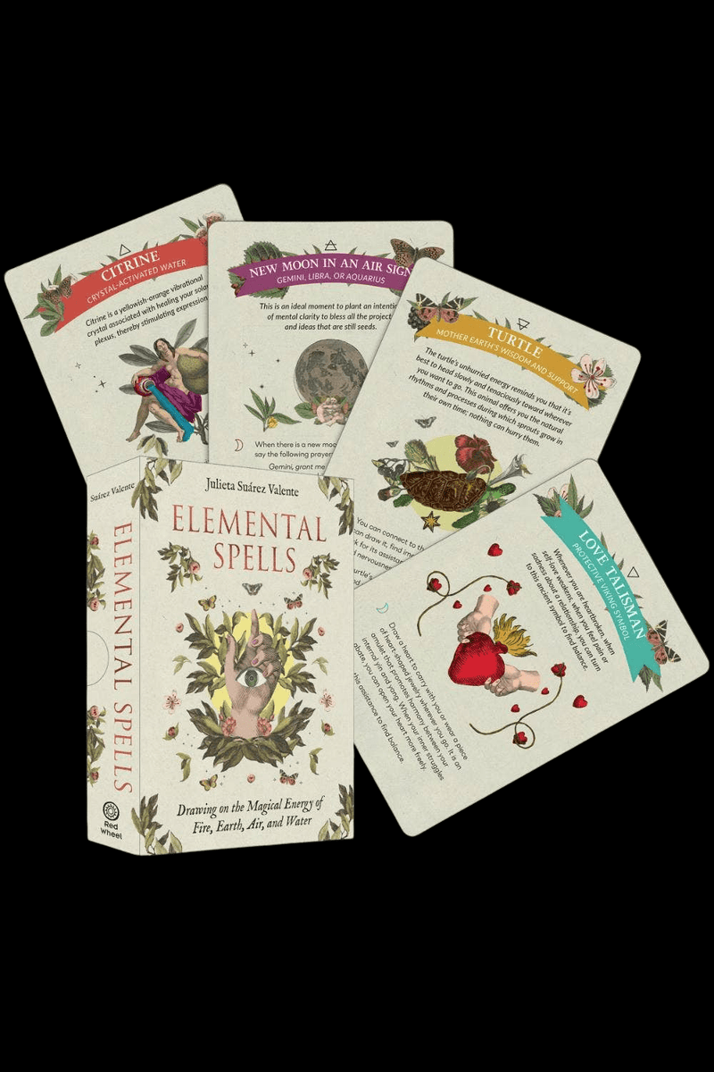Elemental Spells Card Deck - Dusty Rose Essentials