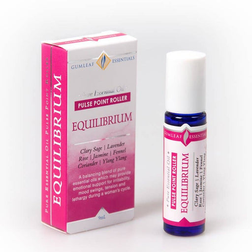 Equilibrium Essential Oil Pulse Point Roller 9 ml - Dusty Rose Essentials