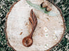 Floating Leaf Wooden Spoon - Dusty Rose Essentials