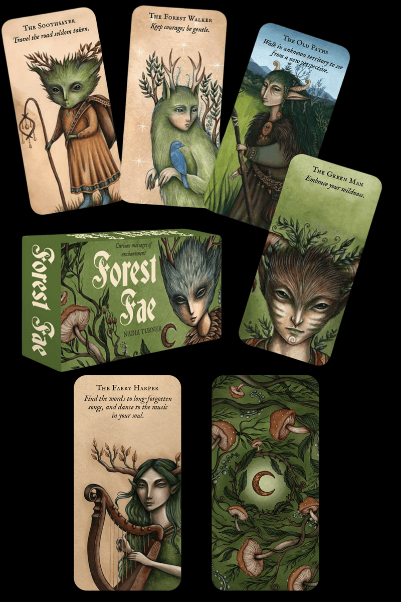 Forest Fae ~ Curious Messages of Enchantment - Dusty Rose Essentials
