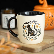 Frightful Folk Cat Mug PRE - ORDER - Dusty Rose Essentials