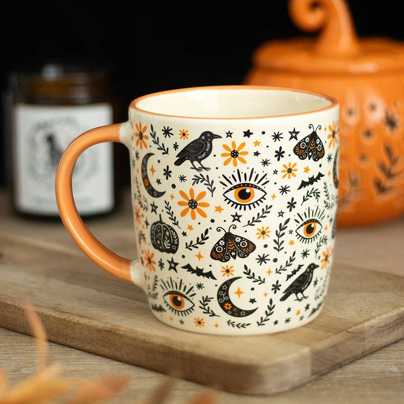 Frightful Folk Print Mug PRE - ORDER - Dusty Rose Essentials