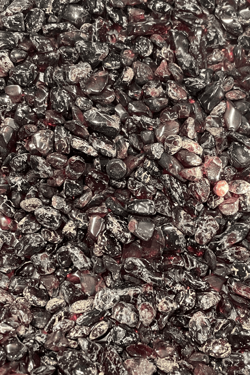 Garnet Crystal Chips - Dusty Rose Essentials