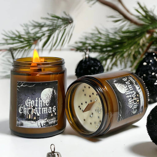 Gothic Christmas Candle 150g ~ Victorian Goddess - Dusty Rose Essentials