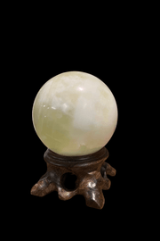 Green Onyx Sphere 160 - 180 grams - Dusty Rose Essentials