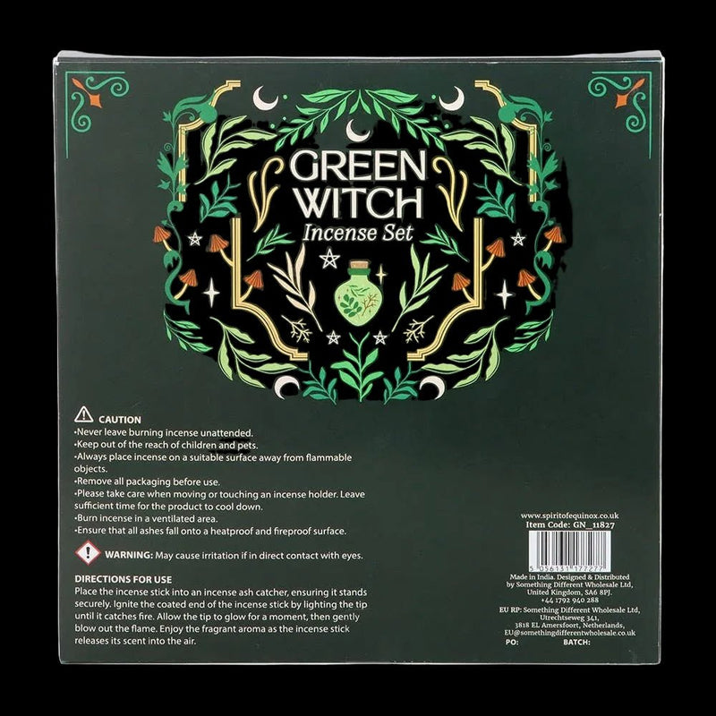 Green Witch Incense Stick Gift Set PRE - ORDER - Dusty Rose Essentials
