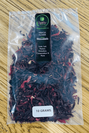 Hibiscus Flower 10 grams - Dusty Rose Essentials