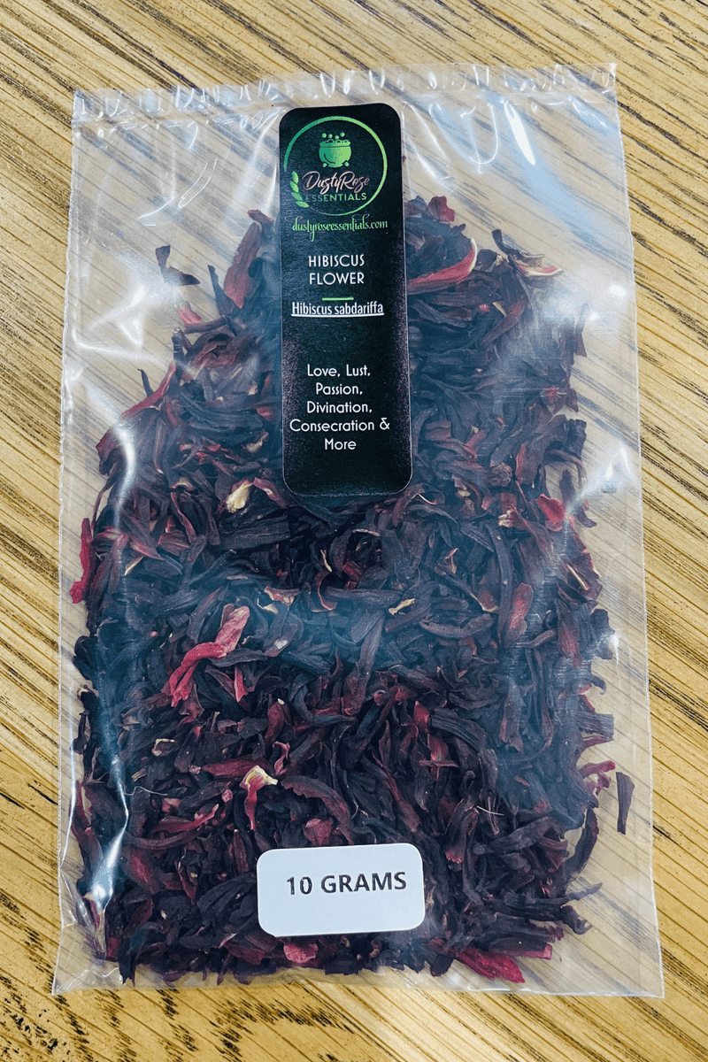Hibiscus Flower 10 grams - Dusty Rose Essentials