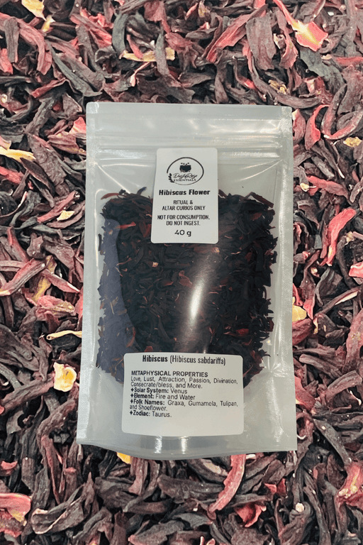Hibiscus Flower 40 grams - Dusty Rose Essentials