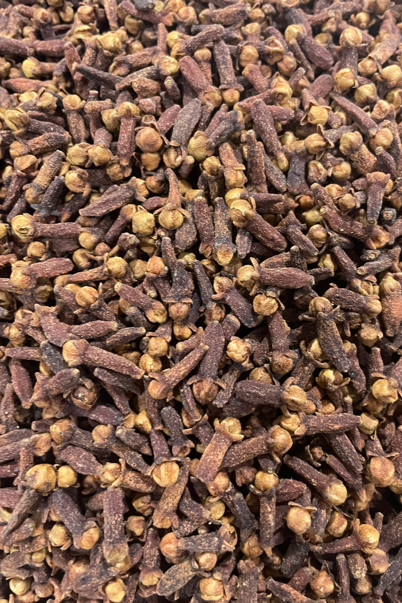 Whole Clove Buds 45 Grams in Apothecary Jar