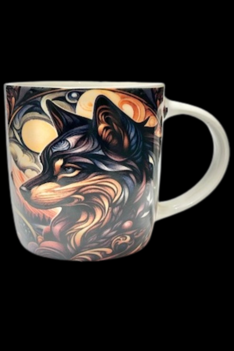 Wolf Ceramic Mug