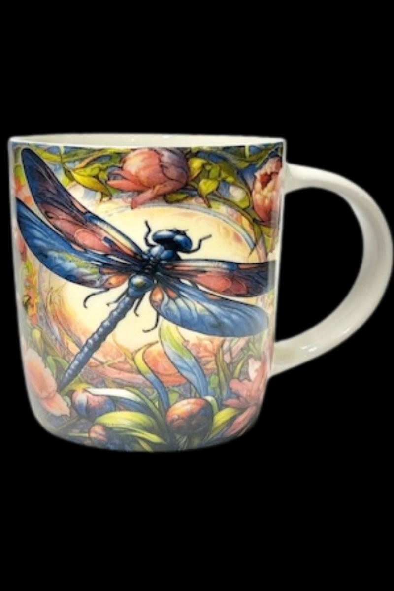 Dragonfly Ceramic Mug