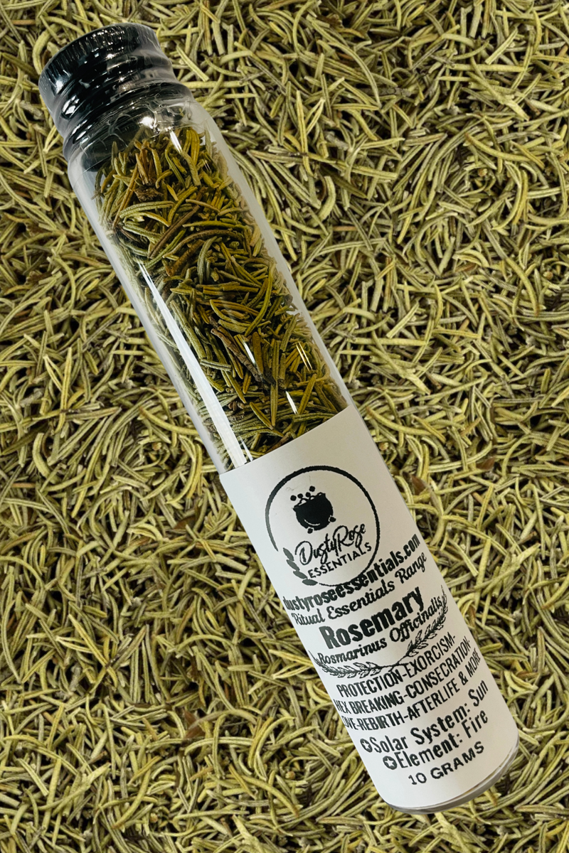 DRE Ritual Essentials Range: Rosemary 10 Grams in Glass Jar