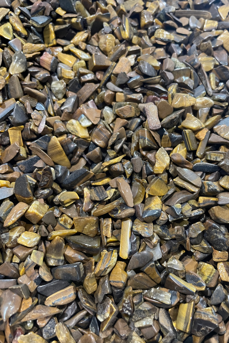Tiger's Eye Crystal Chips