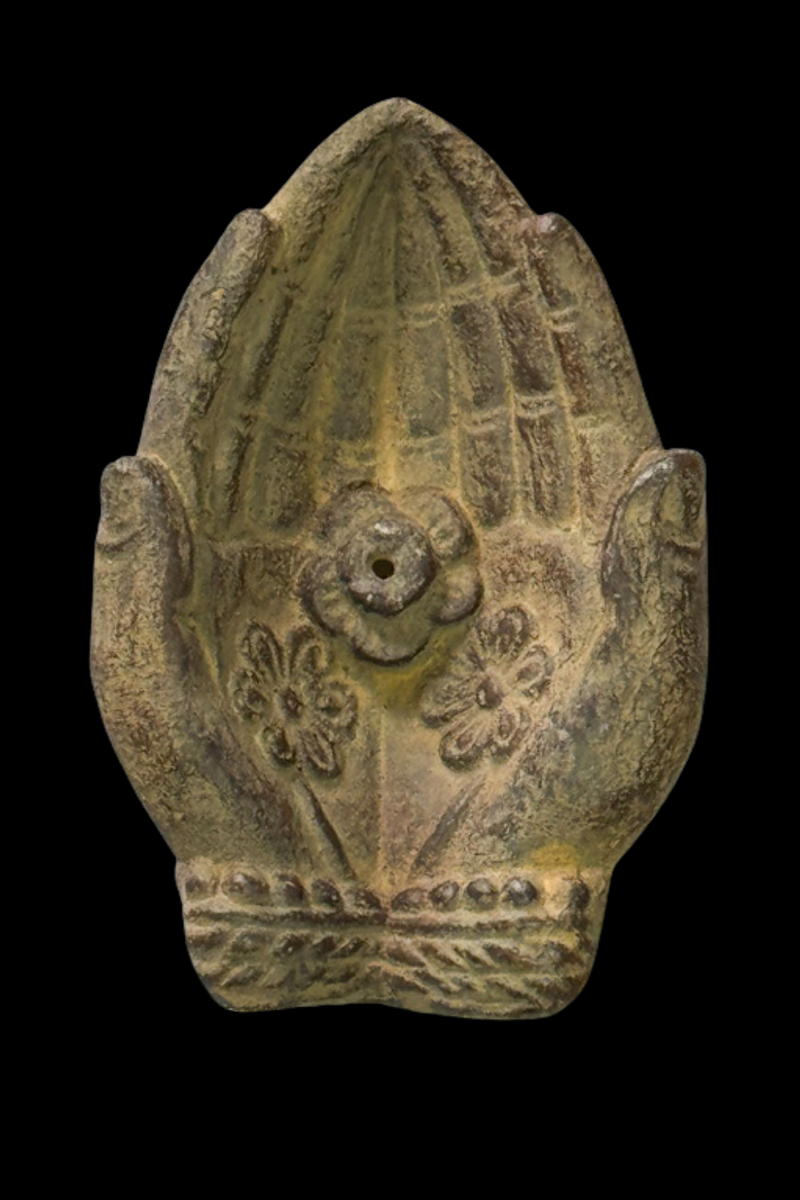 Stone-Look Hands Incense Holder
