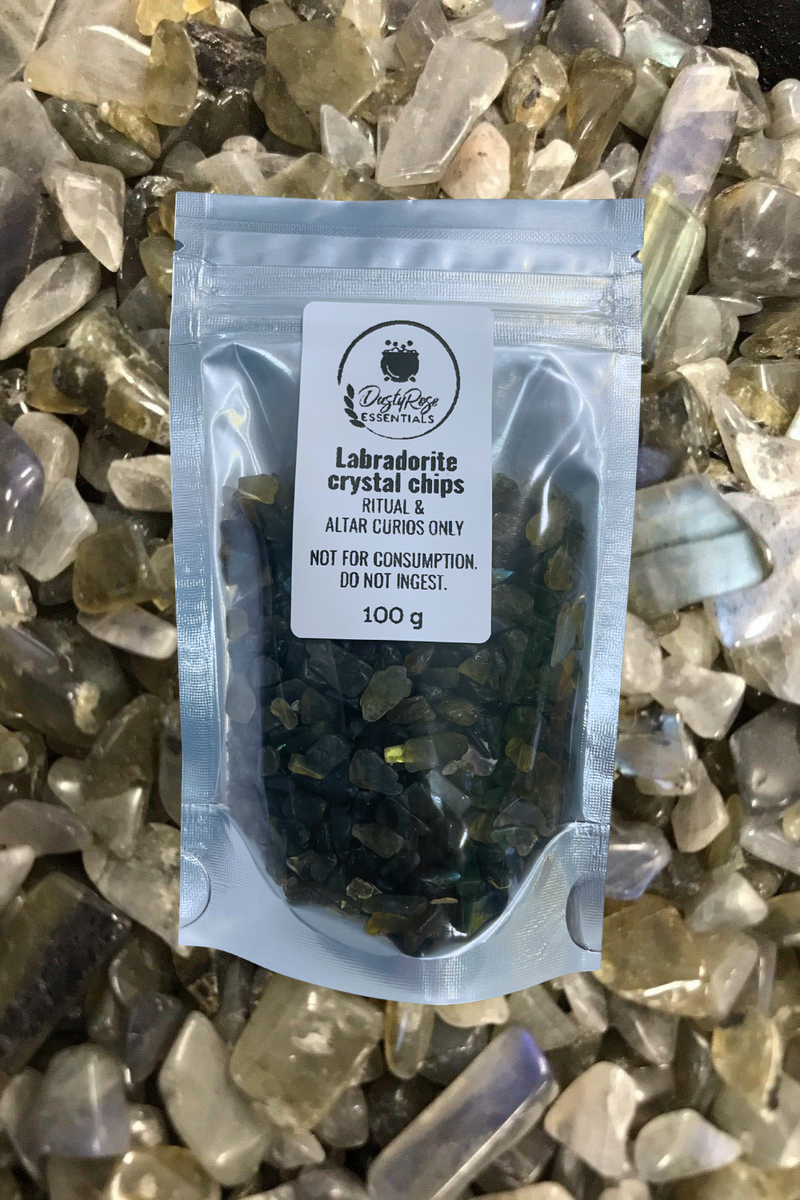 Labradorite Crystal Chips