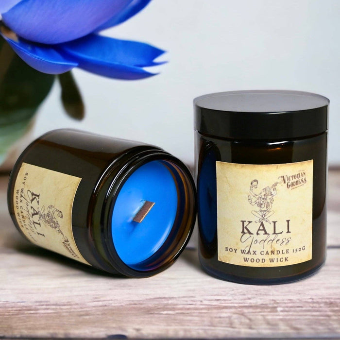 Kali Goddess Candle 150g ~ Victorian Goddess - Dusty Rose Essentials