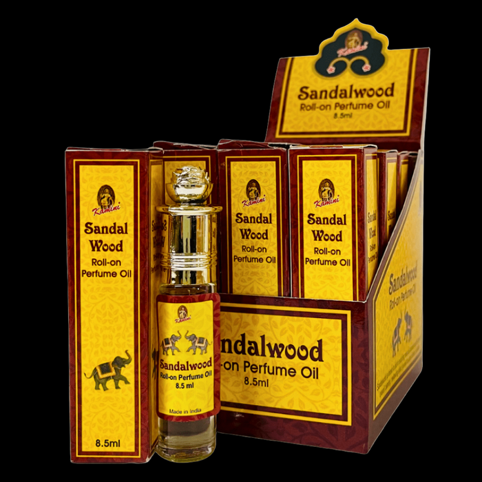 Kamini Premium Perfume Oil Sandalwood XXX 8.5 ml - Dusty Rose Essentials