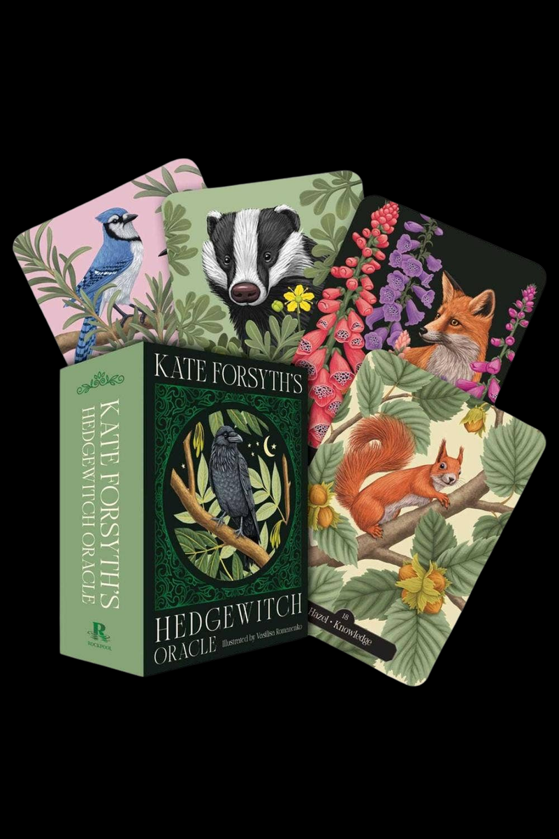Kate Forsyth's Hedgewitch Oracle Cards - Dusty Rose Essentials