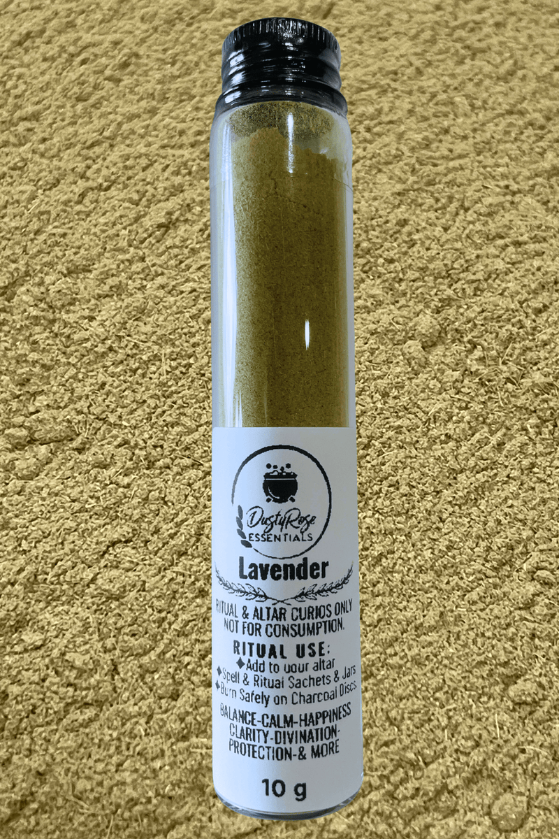 Lavender Flower Powder 10-grams - Dusty Rose Essentials