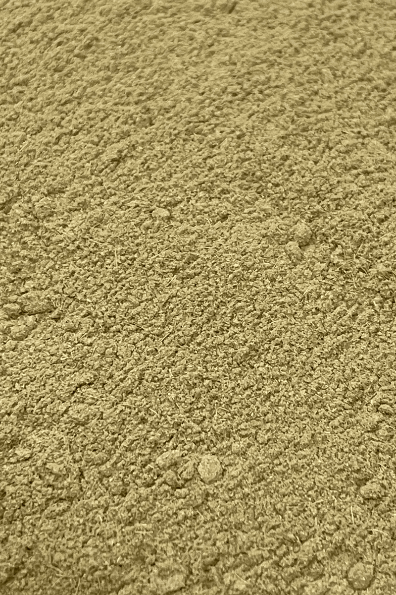 close-up of lavender powder