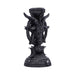 Light of Baphomet Candle Holder 15.5cm - Dusty Rose Essentials