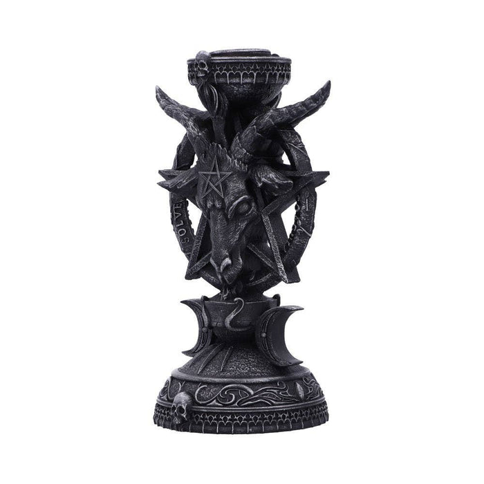 Light of Baphomet Candle Holder 15.5cm - Dusty Rose Essentials