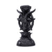 Light of Baphomet Candle Holder 15.5cm - Dusty Rose Essentials