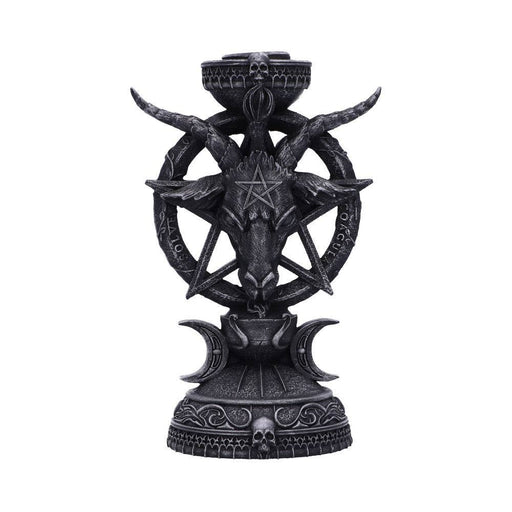 Light of Baphomet Candle Holder 15.5cm - Dusty Rose Essentials