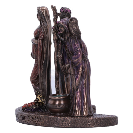 Maiden, Mother, and Crone Trio of Life 10.5 cm Mini Figurine - Dusty Rose Essentials