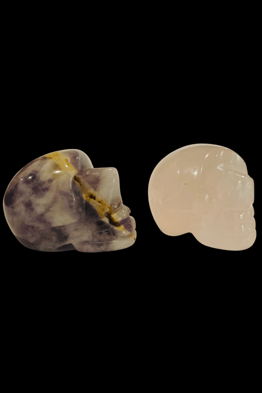 Mini Crystal Skull - Dusty Rose Essentials