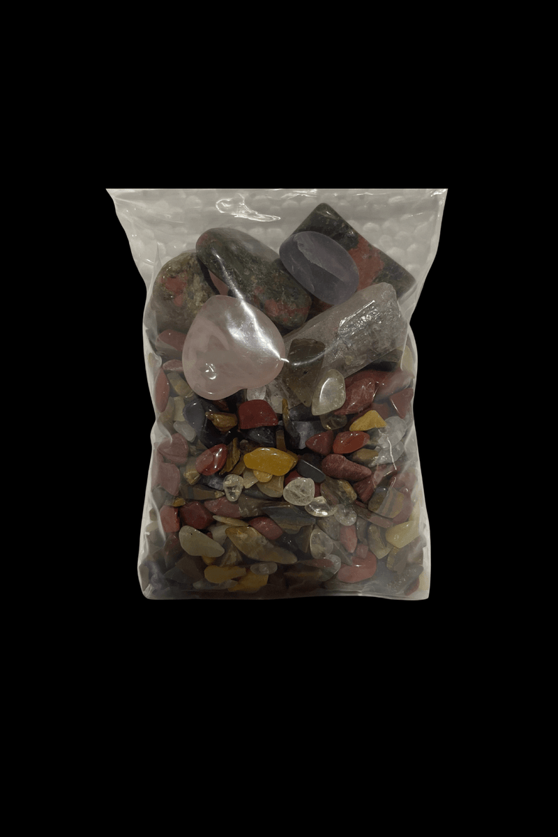 Mixed Crystals Mini Bag - Dusty Rose Essentials