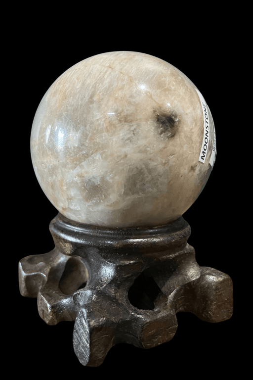 Moonstone Sphere ≈345 Grams - Dusty Rose Essentials