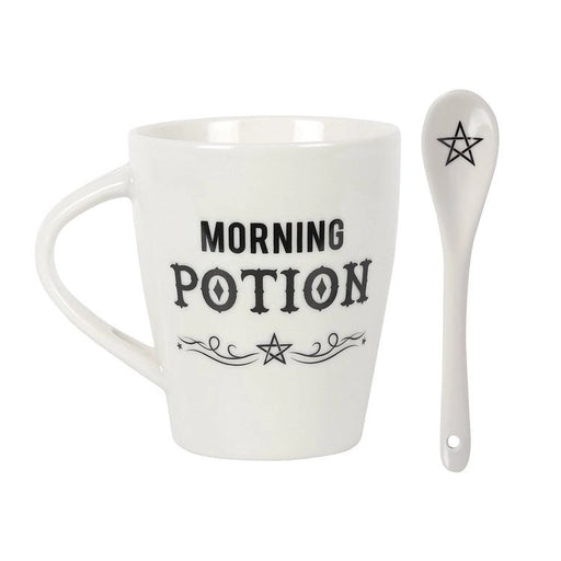 Morning Potion Mug & Spoon Set - Dusty Rose Essentials