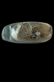 Moss Agate Heart - Dusty Rose Essentials
