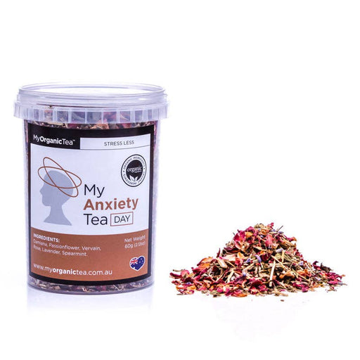 My Anxiety Tea DAY 60 Grams - Dusty Rose Essentials